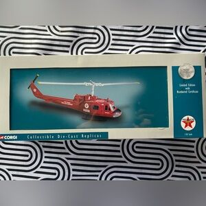 Corgi 1:50 scale Huey IROQUOIS Helicopter - Texaco Pipeline NRFB